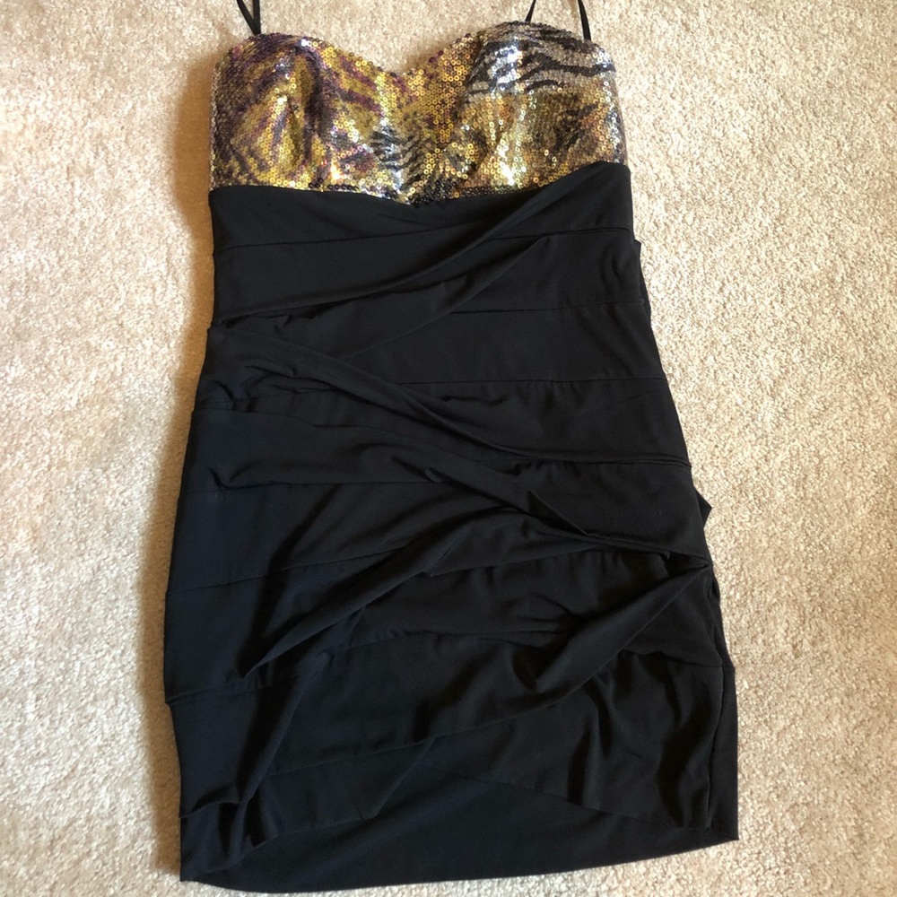 Black homecoming dress